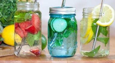 Exemple de menu pour boire et manger sur 7 jours